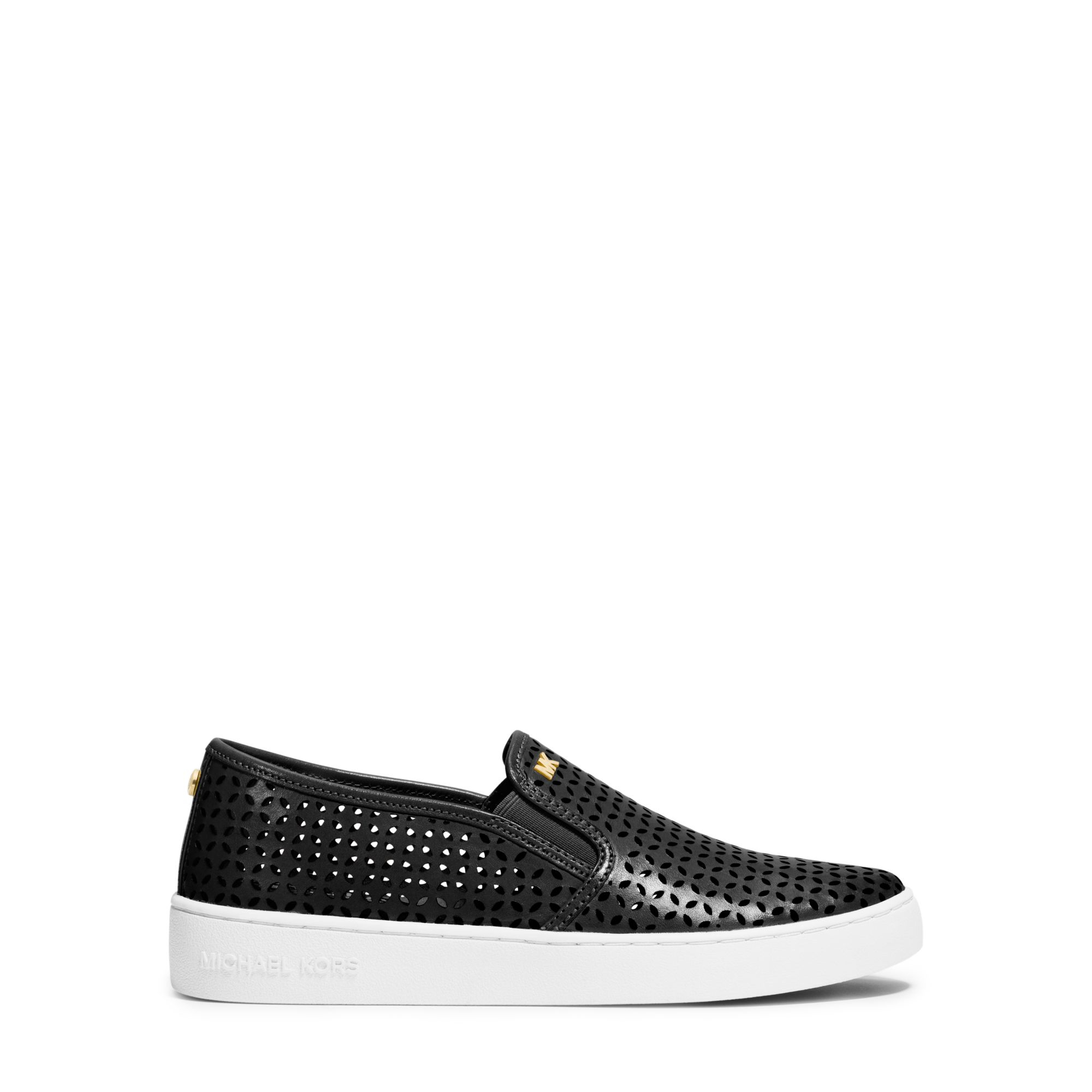michael kors slip on womens black