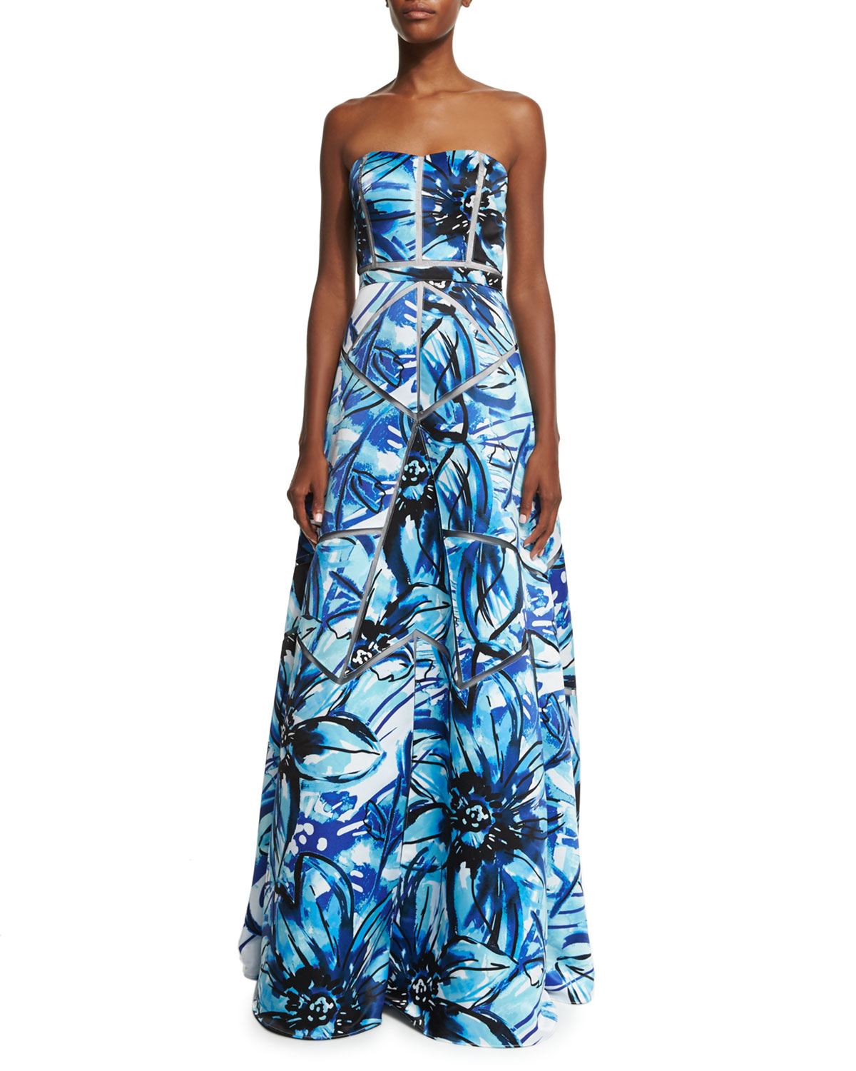 aidan mattox kleid