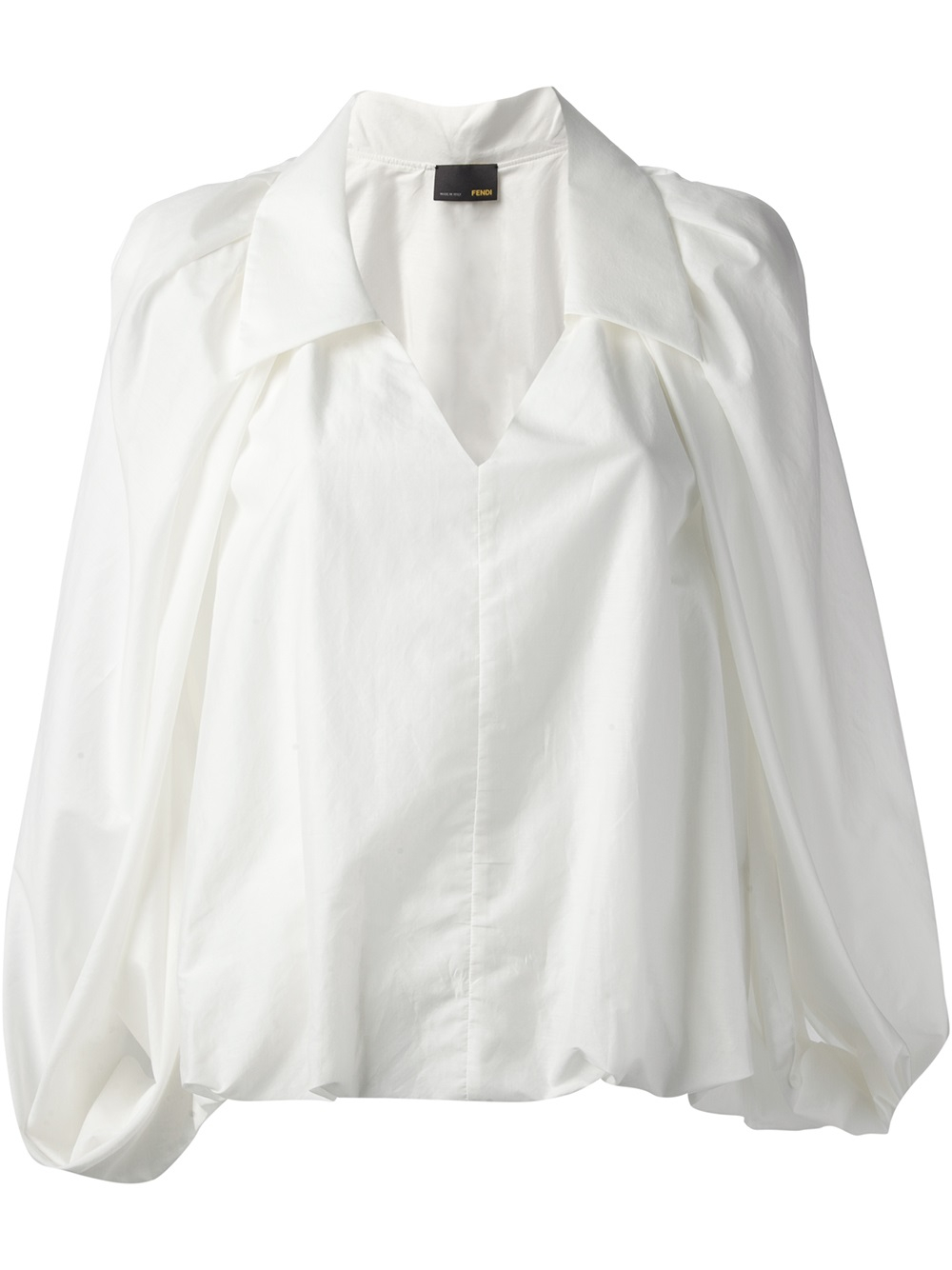 fendi white blouse