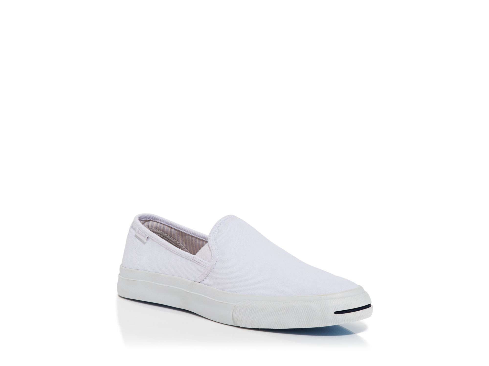 Converse Jack Purcell Slip On Sneakers in White for Men | Lyst