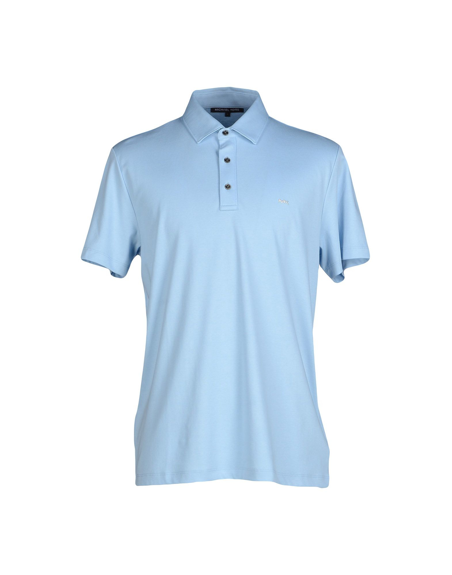 Lyst - Michael Kors Polo Shirt in Blue for Men