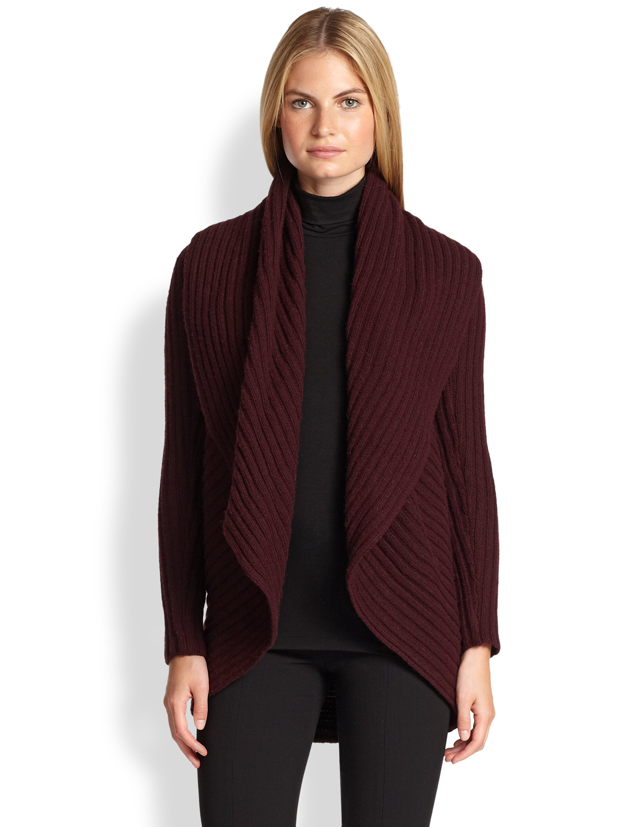 ralph lauren cashmere circle cardigan