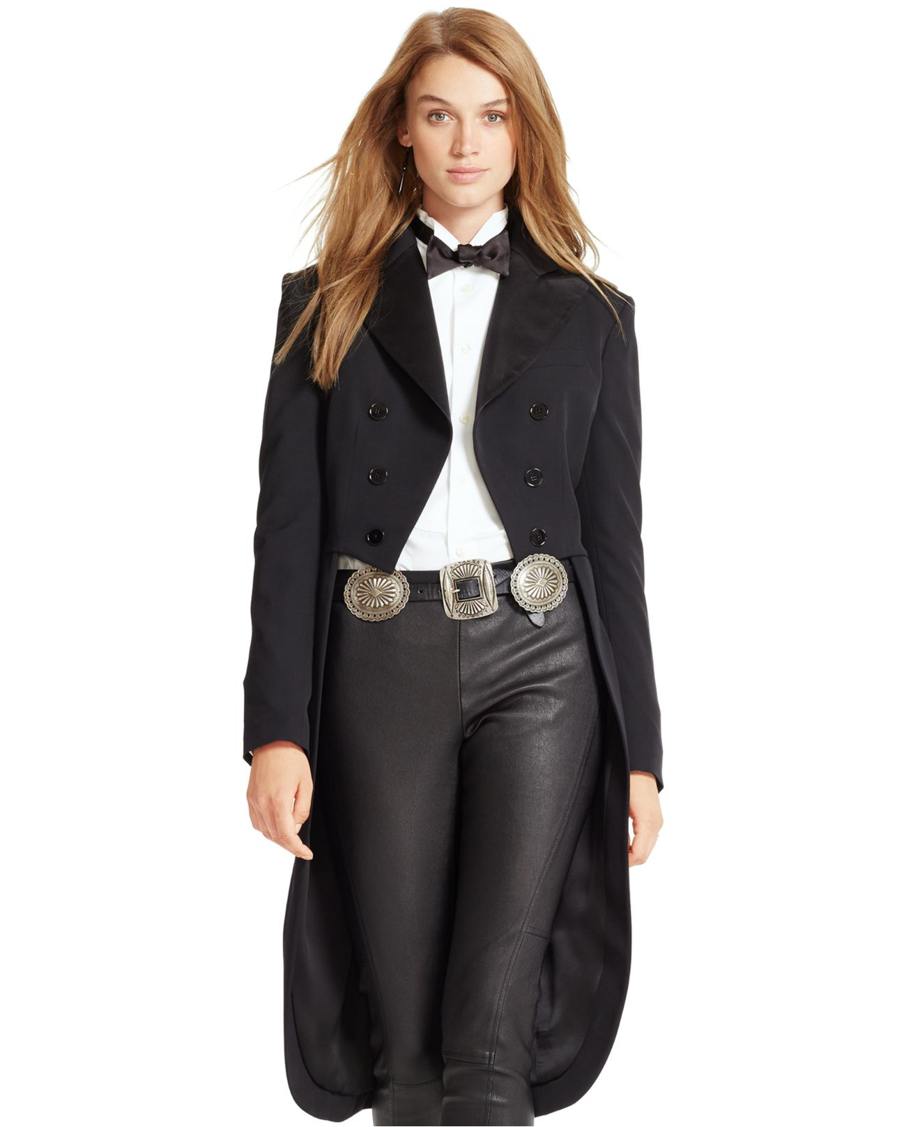 Polo ralph lauren Wool Tailcoat in Black Lyst
