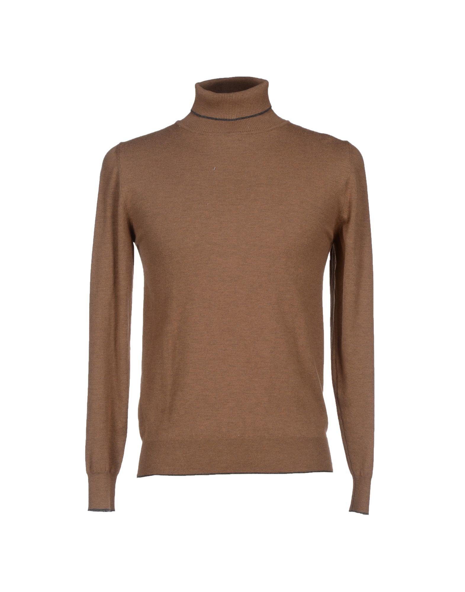 Lyst +39 Masq Turtleneck in Brown for Men