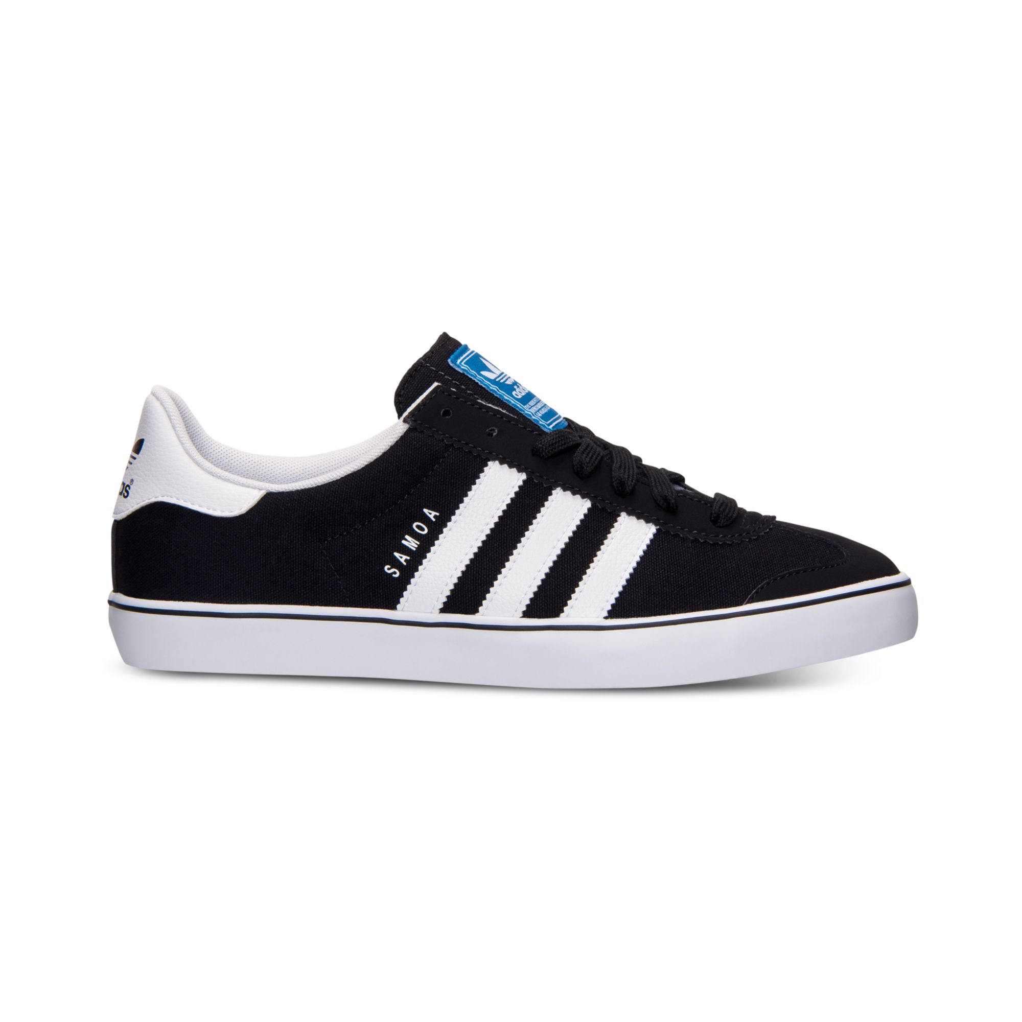 Adidas Mens Samoa Vulc Casual Sneakers From Finish Line in Black for ...