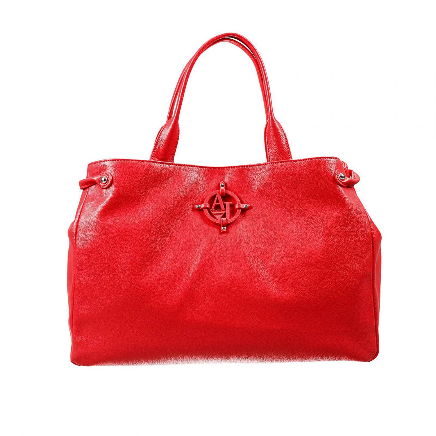 Giorgio armani Handbag Bag Ecoleather Grained Calf With Logo Shopping ...