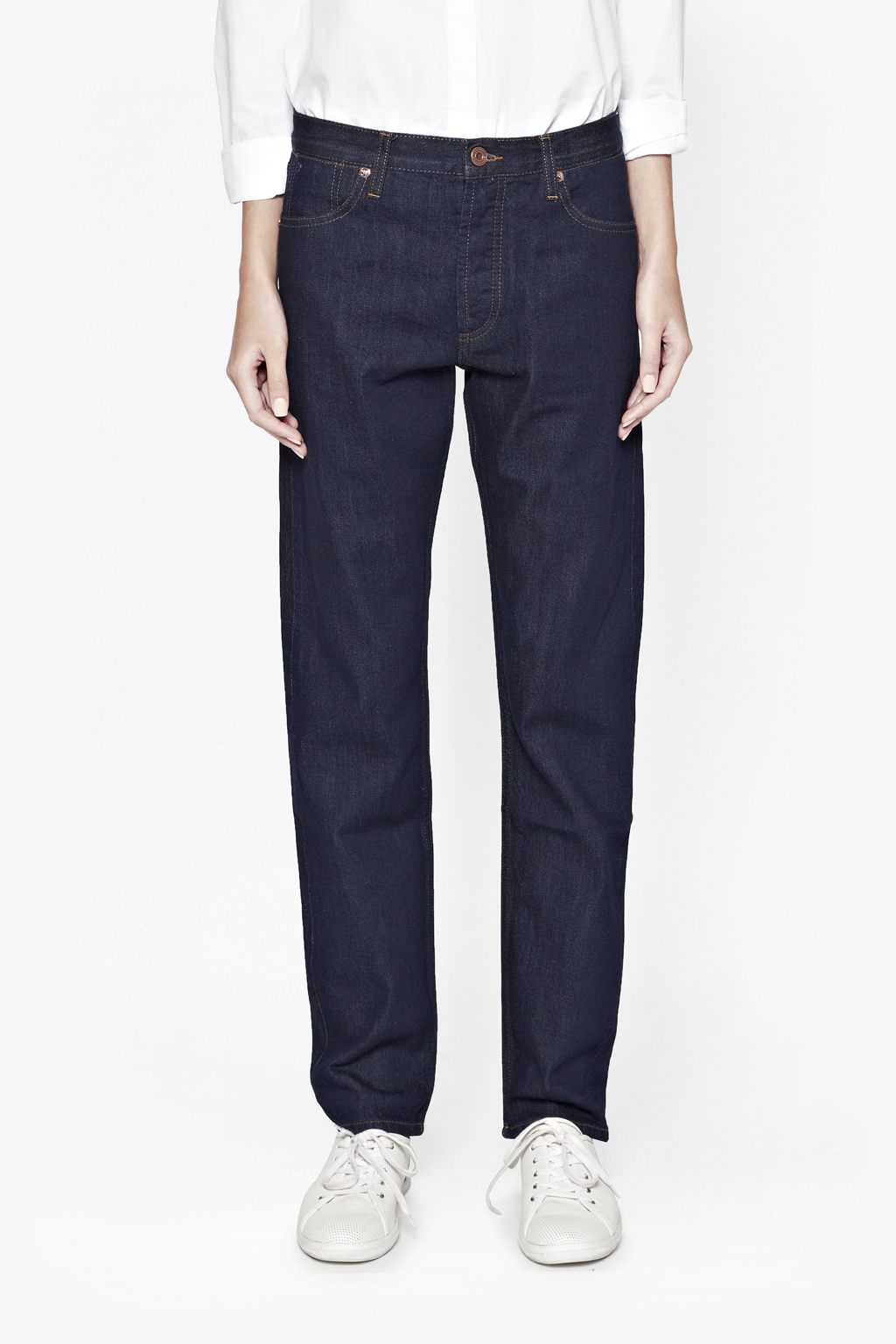 Lyst French connection Premium Selvedge Tomboy Jeans in Blue