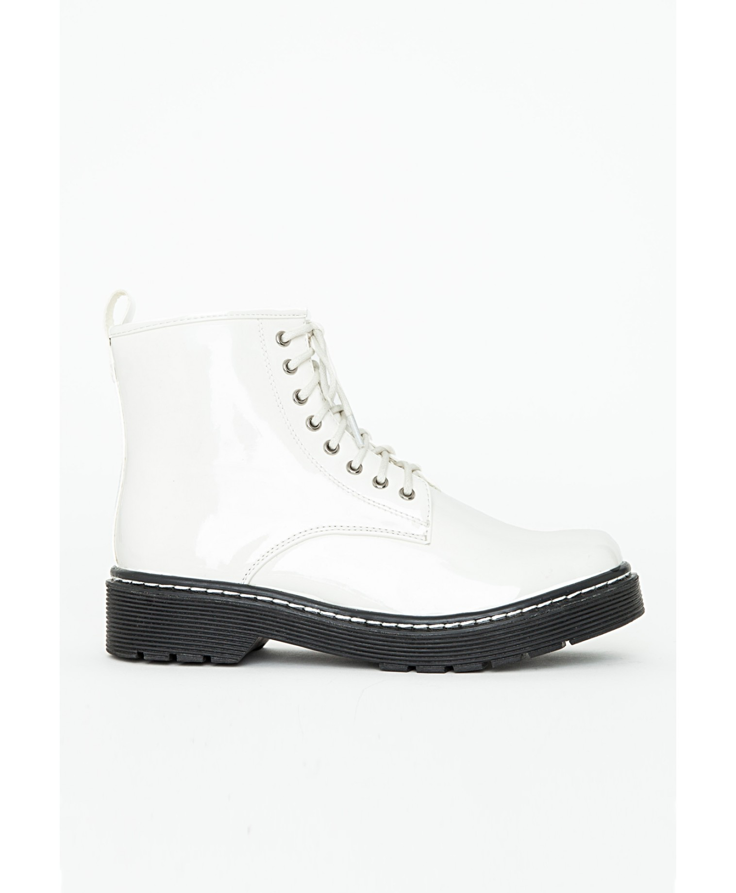 missguided lace up boots