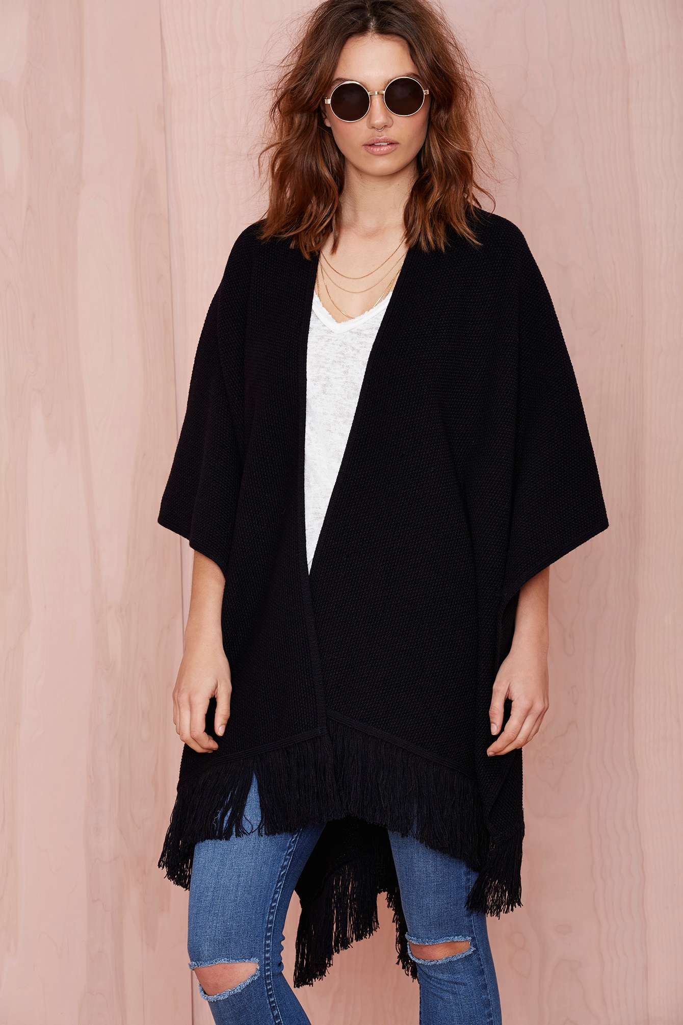 nasty gal cardigan set