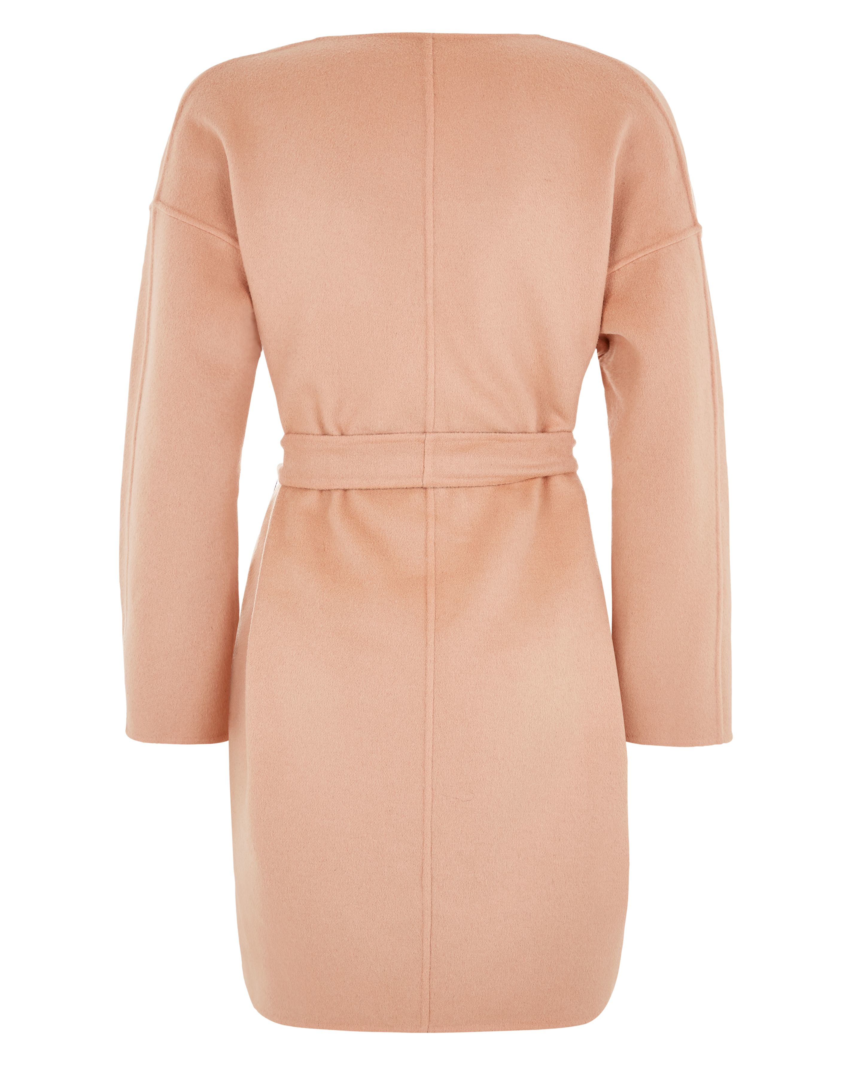 Jaeger Wool Reversible Coat in Pink Lyst