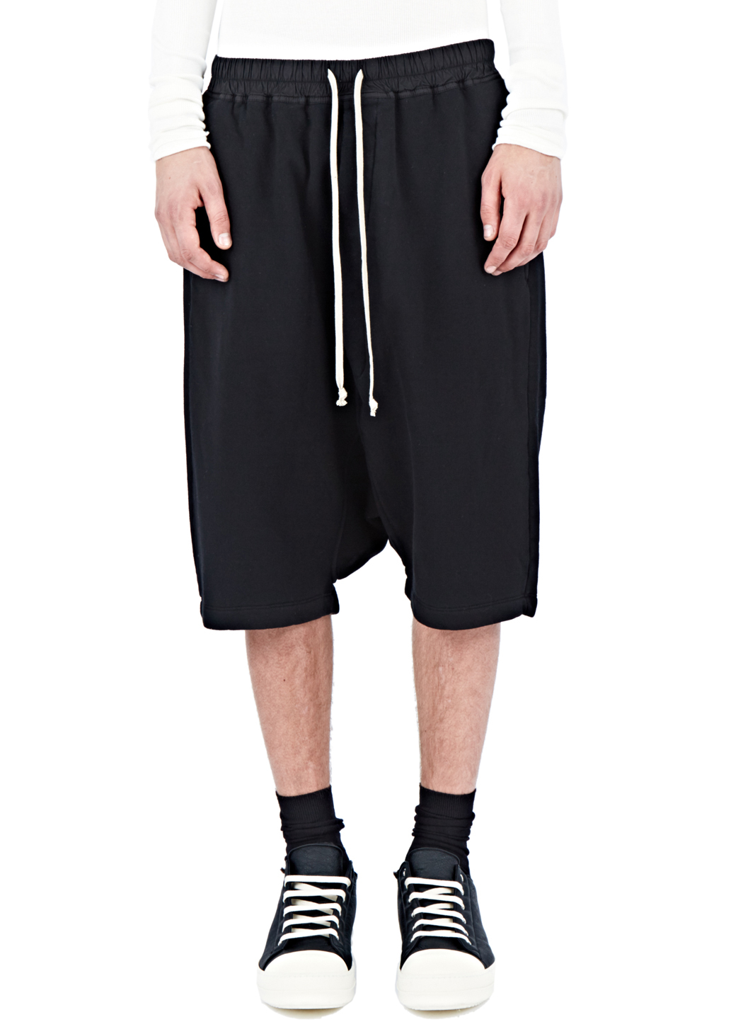 rick owens dark shadow shorts