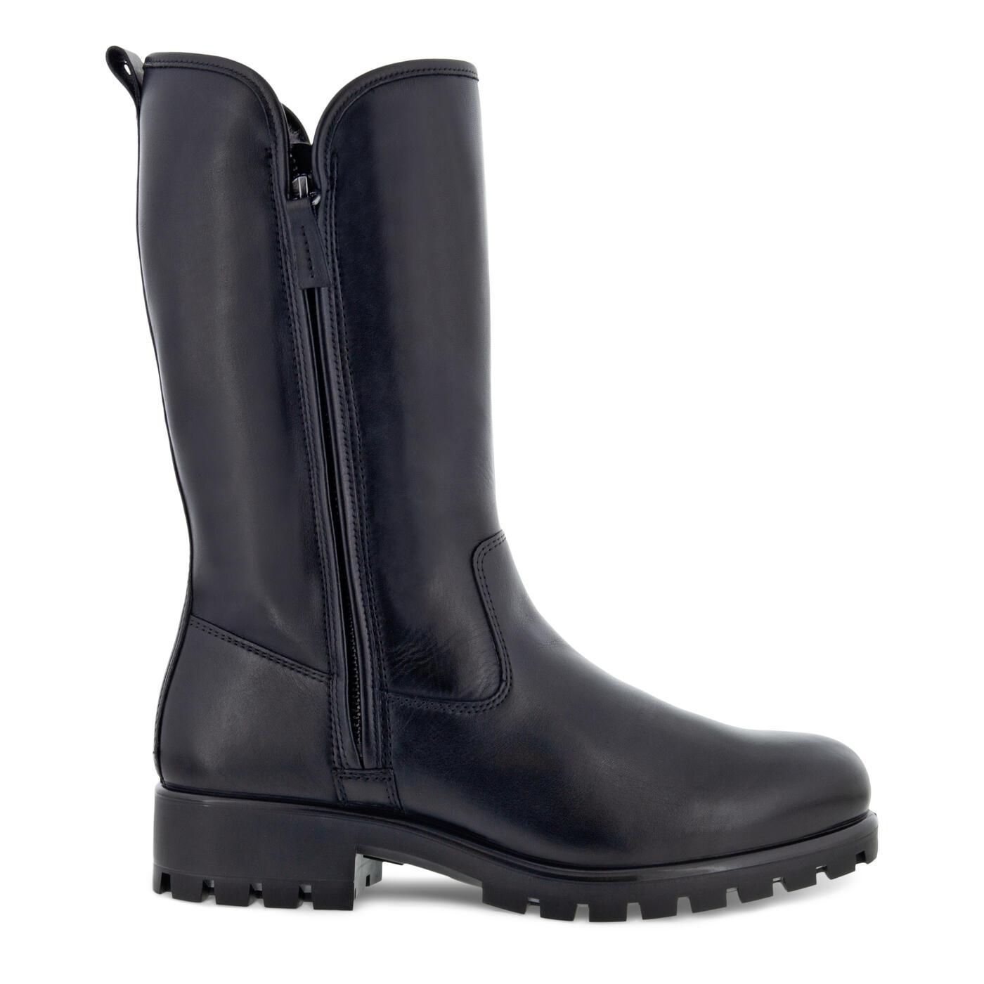 Ecco Modtray High Cut Double Zip Boot in Black (Blue) Lyst Canada