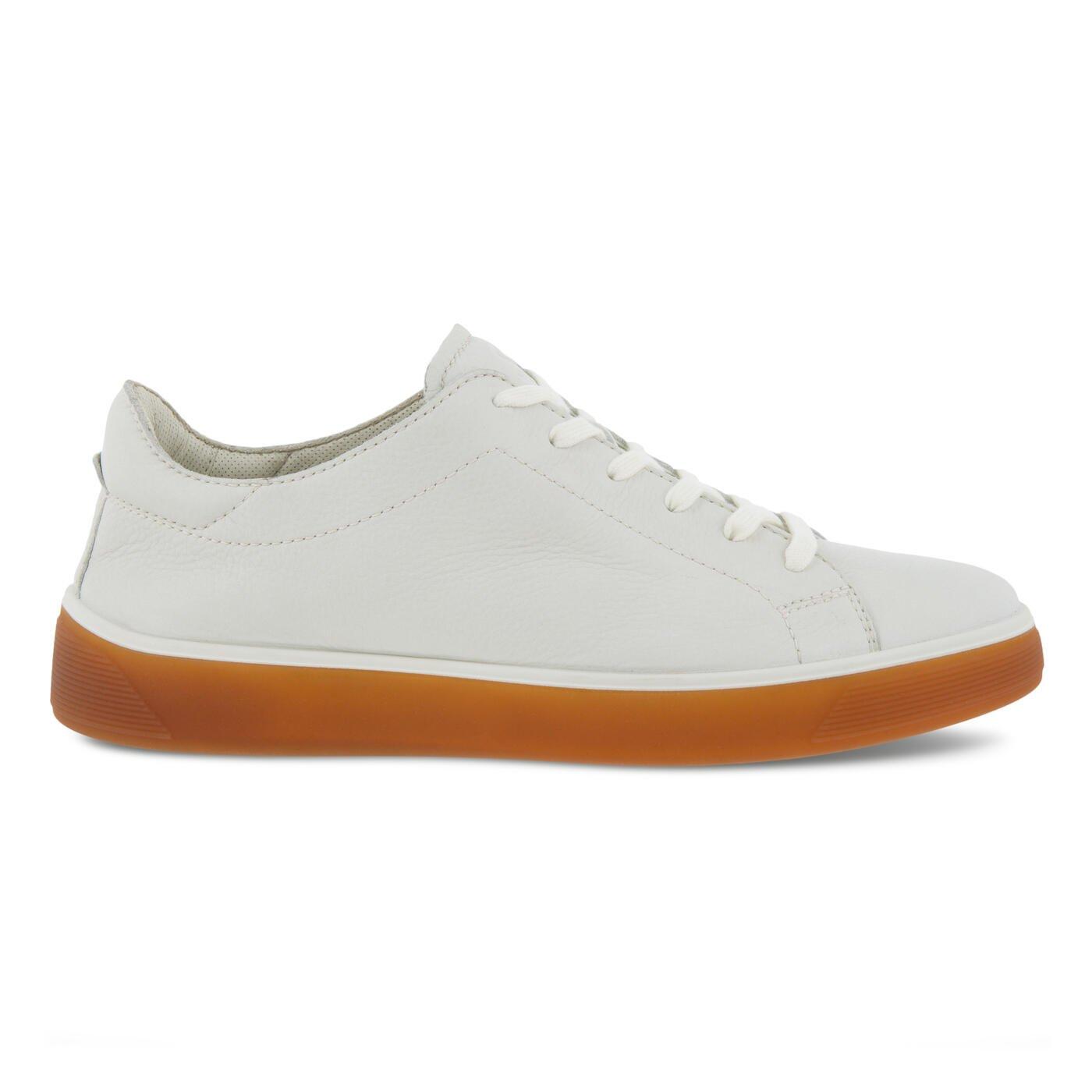 Ecco Street Tray Classic Sneaker Size in White for Men | Lyst