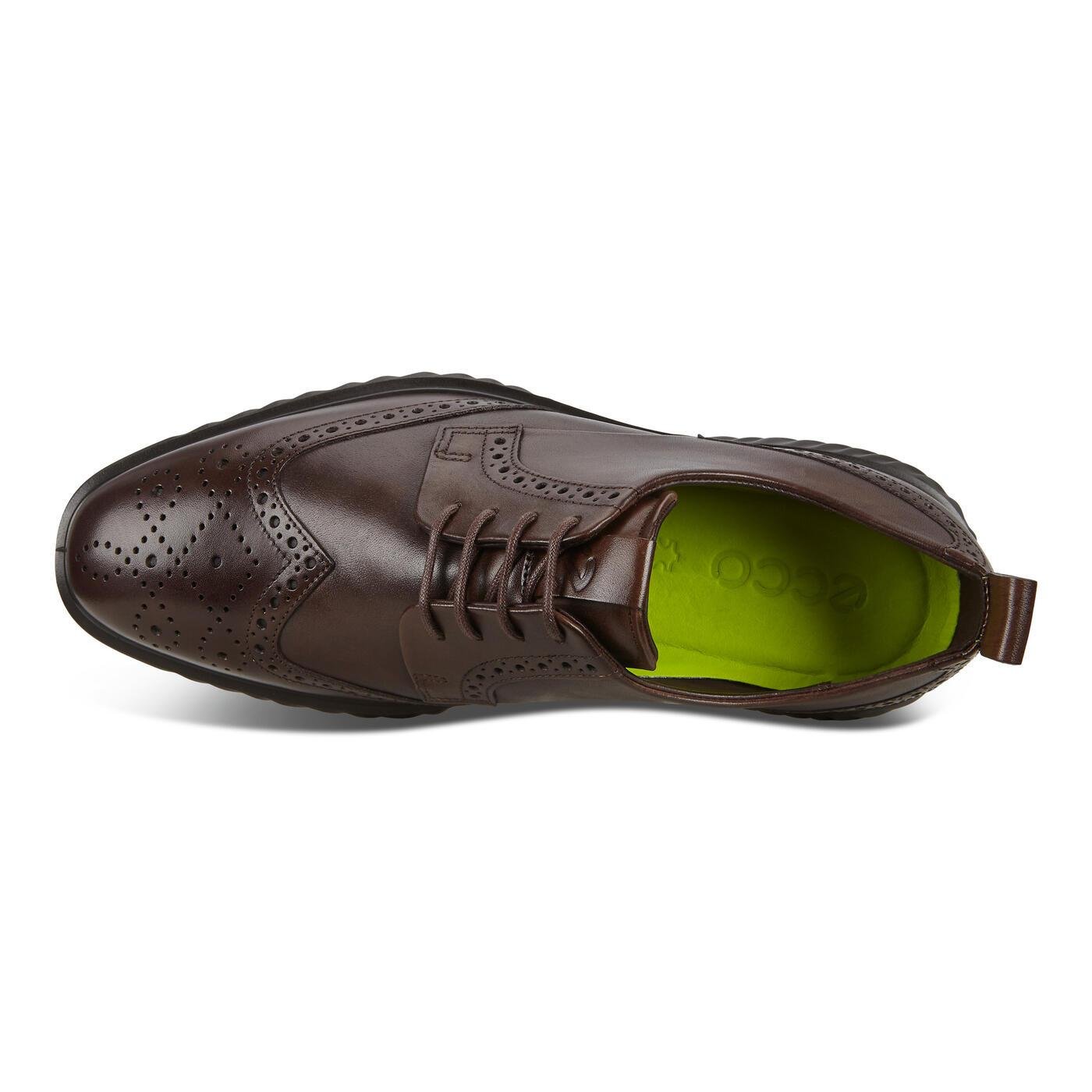 Ecco St.1 Hybrid Lite Wingtip Brogue Shoes in Cocoa Brown (Brown) for Men -  Lyst
