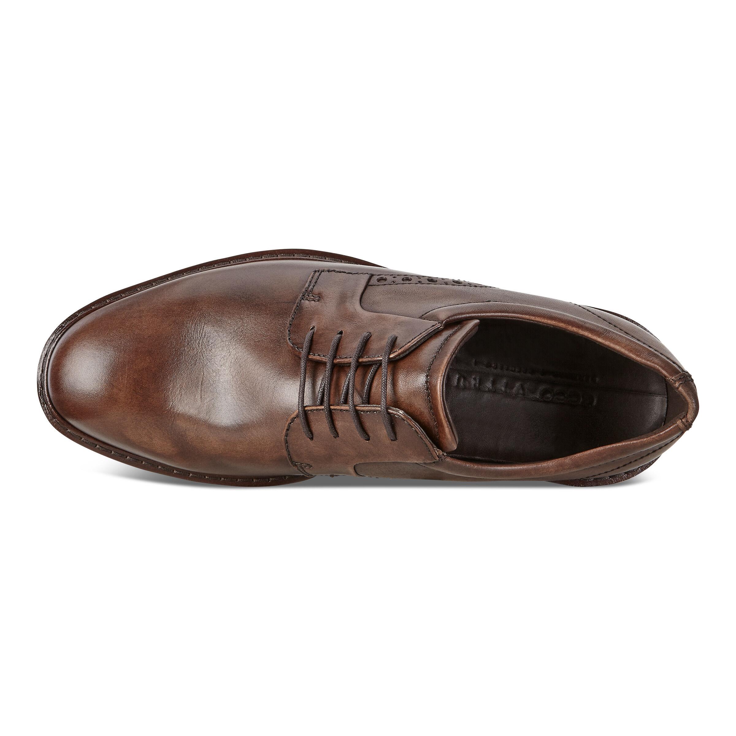 ecco vitrus plain toe derby
