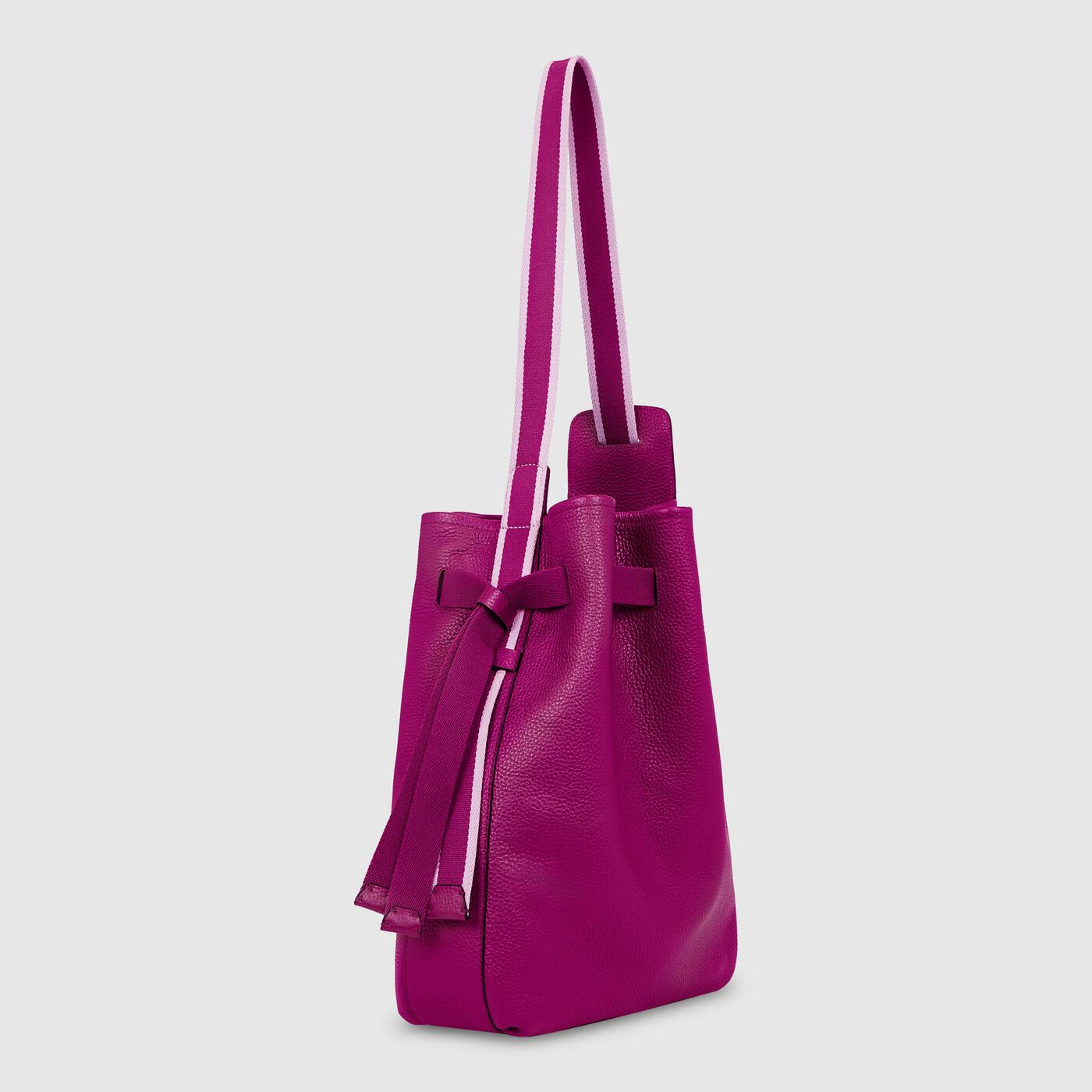 Ecco Sail Bag Compact Size One Leather Berry Sorbet in Purple | Lyst