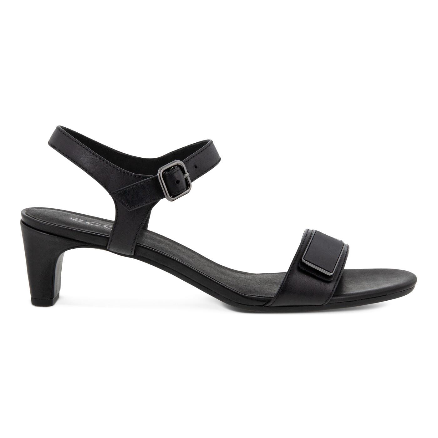 Ecco Shape 45 Sleek Sandal Size in Black | Lyst