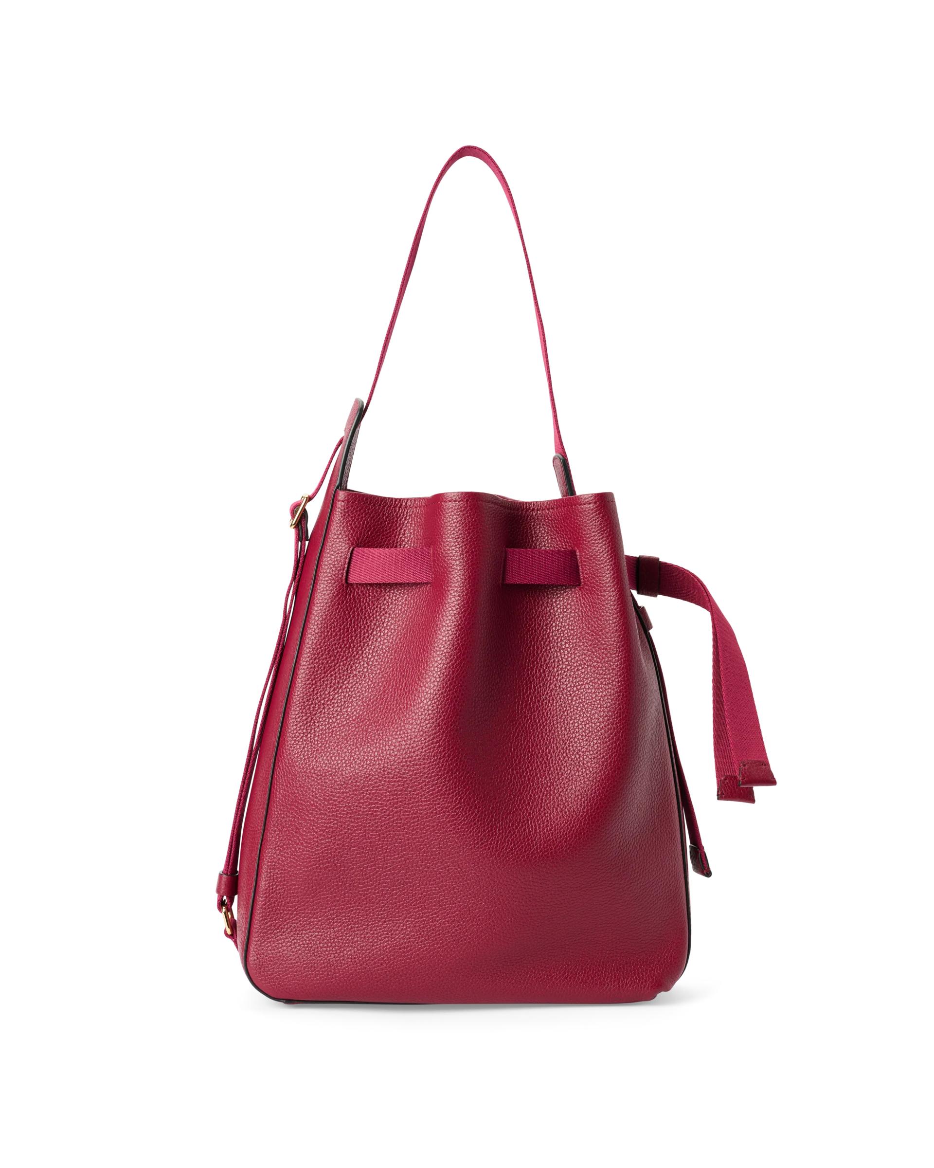 Ecco Sail Bag M-Leather Hobo Bag in Red Lyst UK