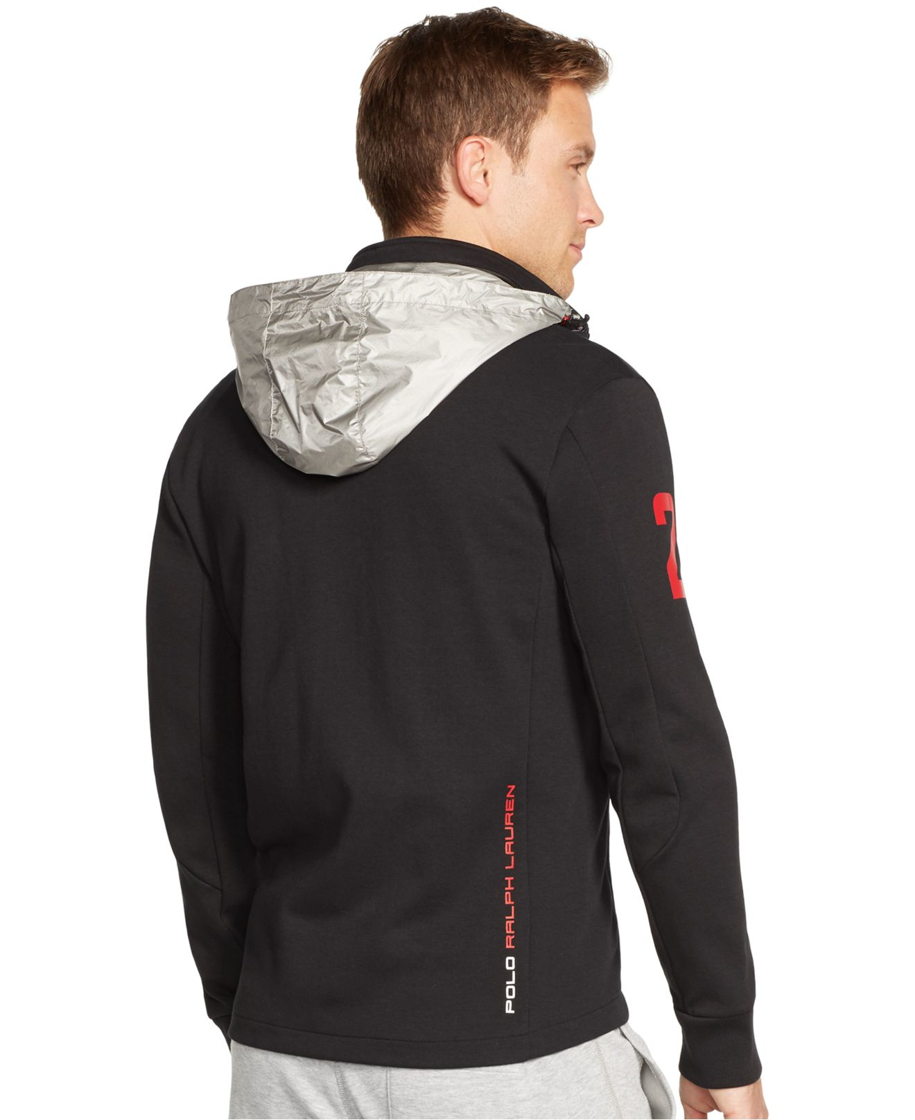 Lyst Polo Ralph Lauren Black Watch Pieced Track Jacket in Black for Men