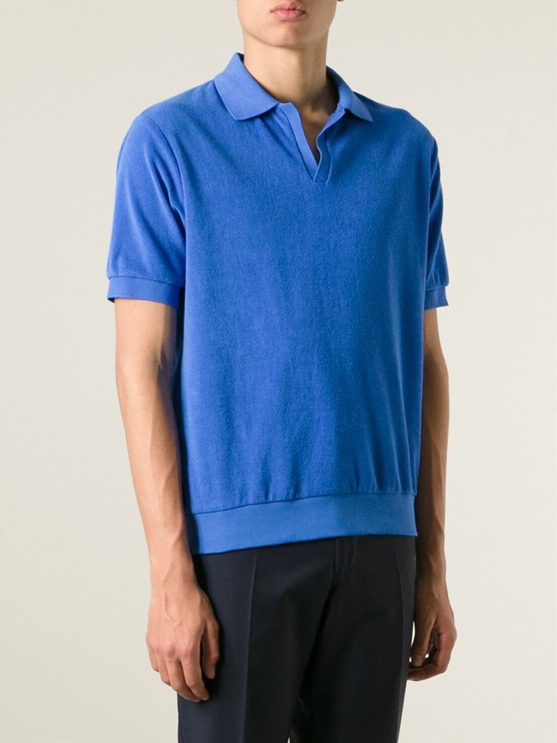 terry cloth polo