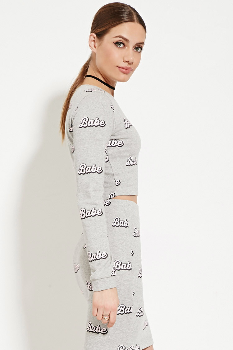 babe sweatshirt forever 21