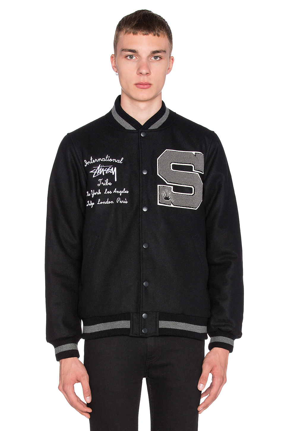 stussy letterman jacket