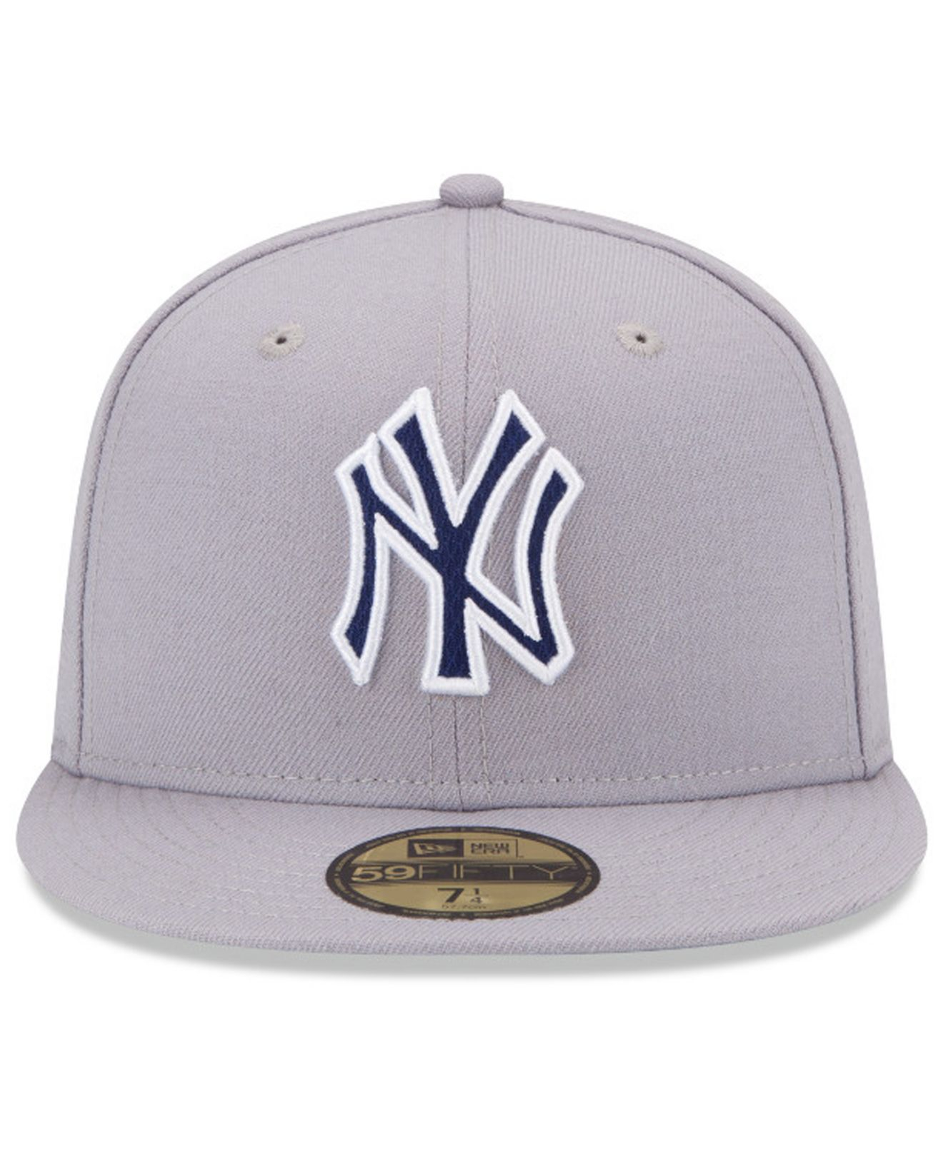 gray yankees cap