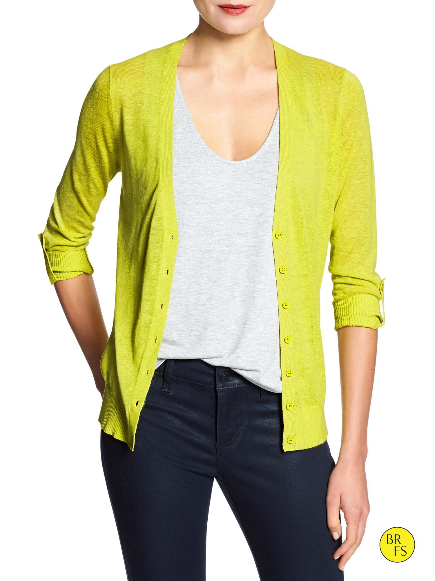 banana republic v neck
