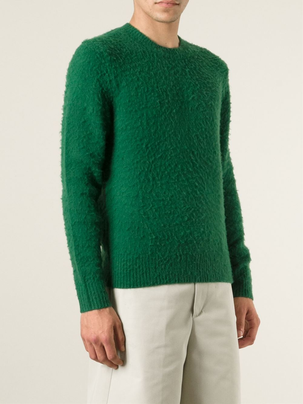 Acne Studios 'Peele' Sweater in Green for Men | Lyst