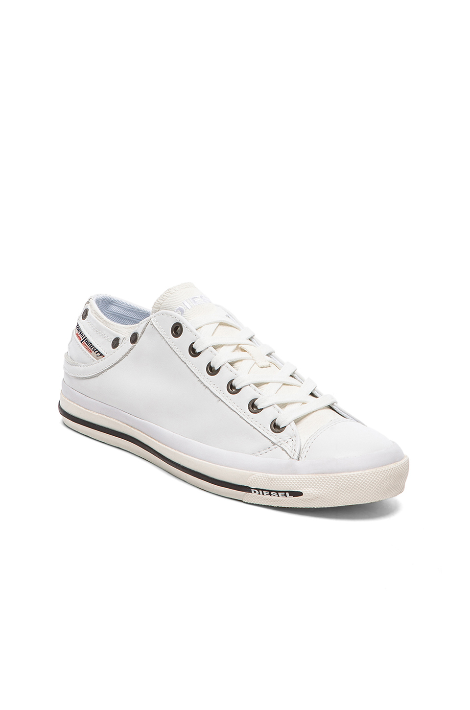DIESEL Magnete Exposure Low I Leather in White for Men | Lyst