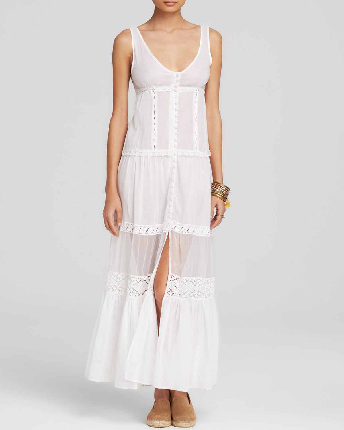 free people white maxi