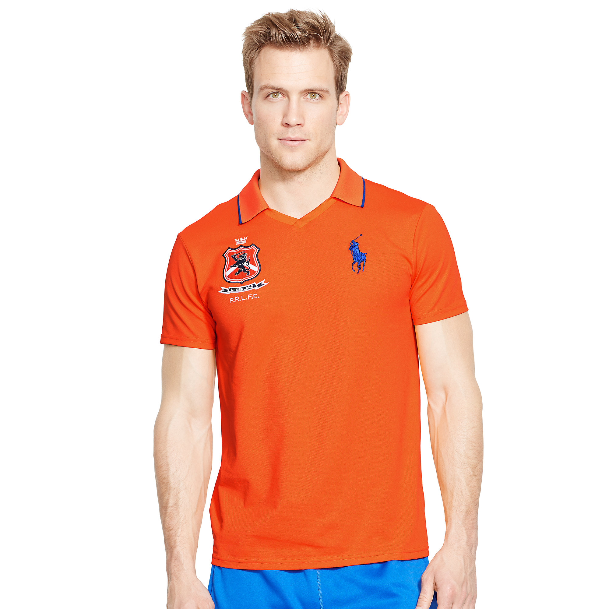 Aanpassing Onvergetelijk dienen Ralph Lauren Netherlands Polo Shirt in Orange for Men | Lyst