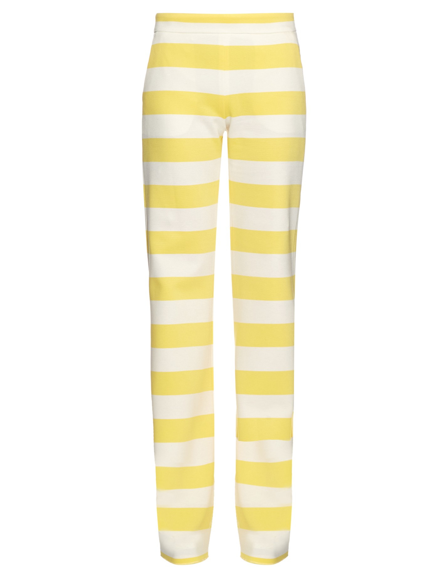 yellow striped trousers