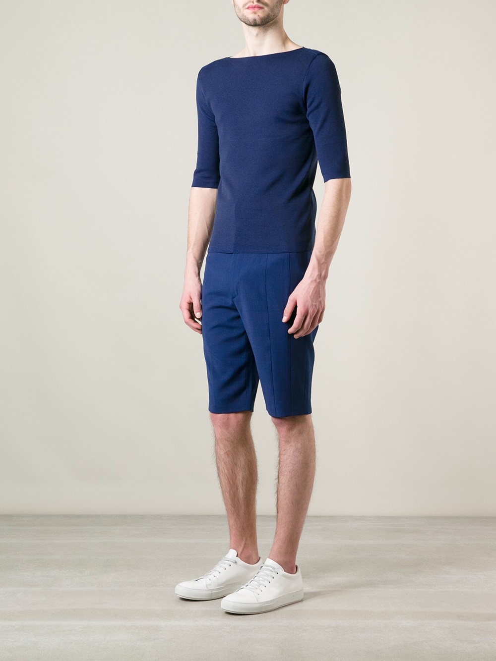 Juun.j High Waist Shorts in Blue for Men Lyst
