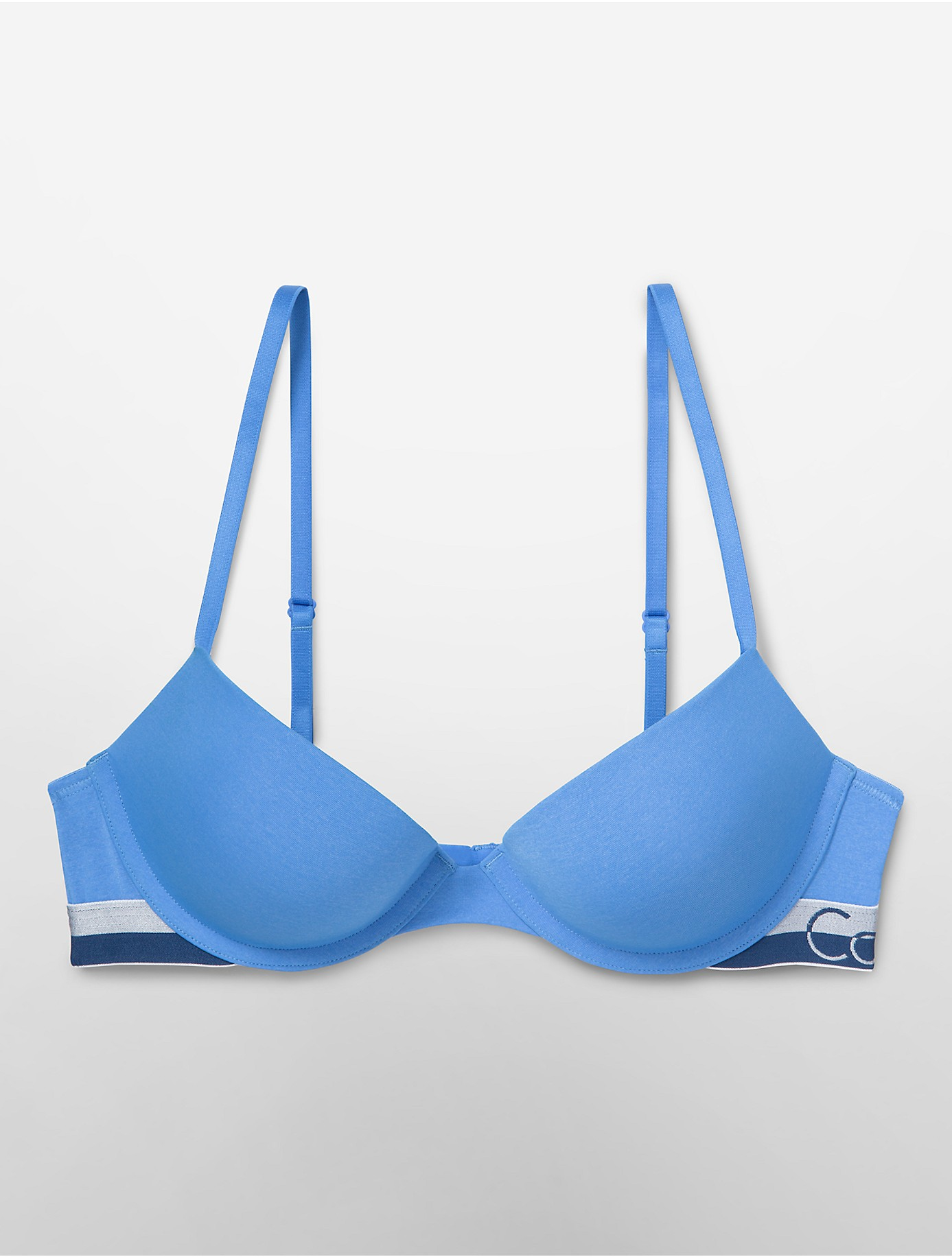 Calvin Klein Underwear Force Flirty Pushup Bra in Blue Lyst