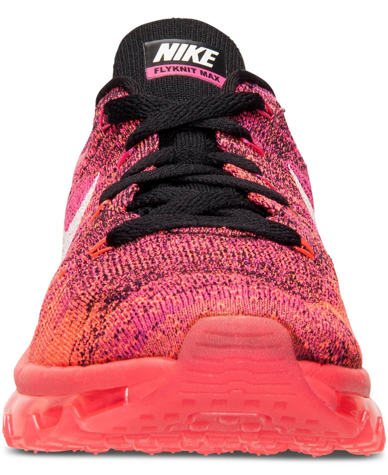 Nike Synthetic Women's Flyknit Air Max Running Sneakers From Finish