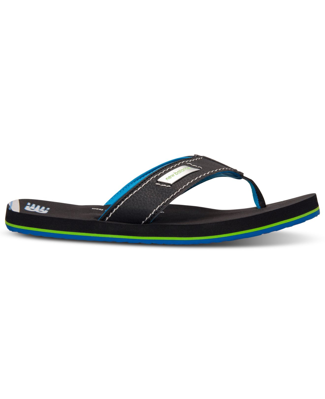 new balance men's heritage thong sandal
