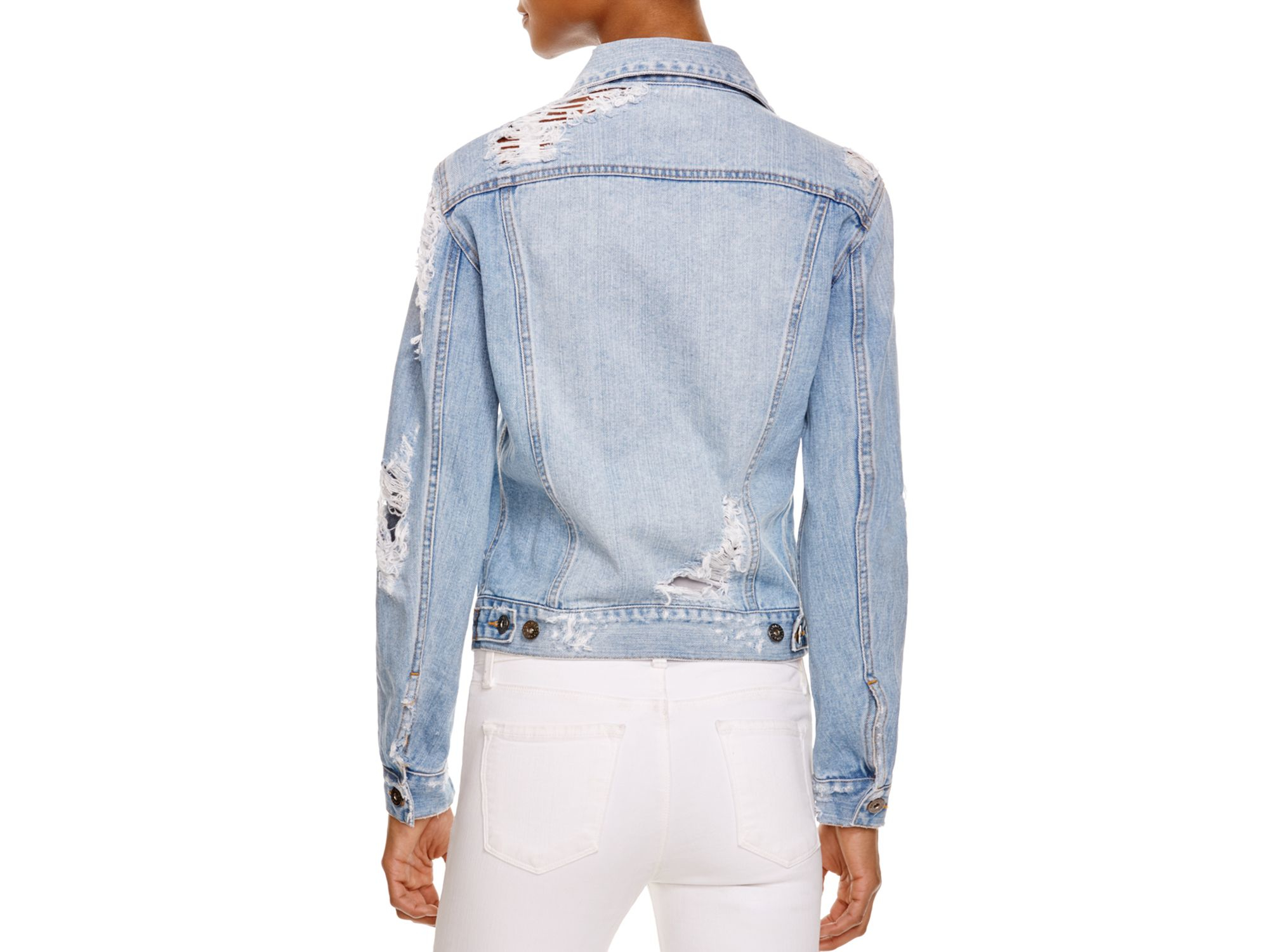 bardot denim jacket