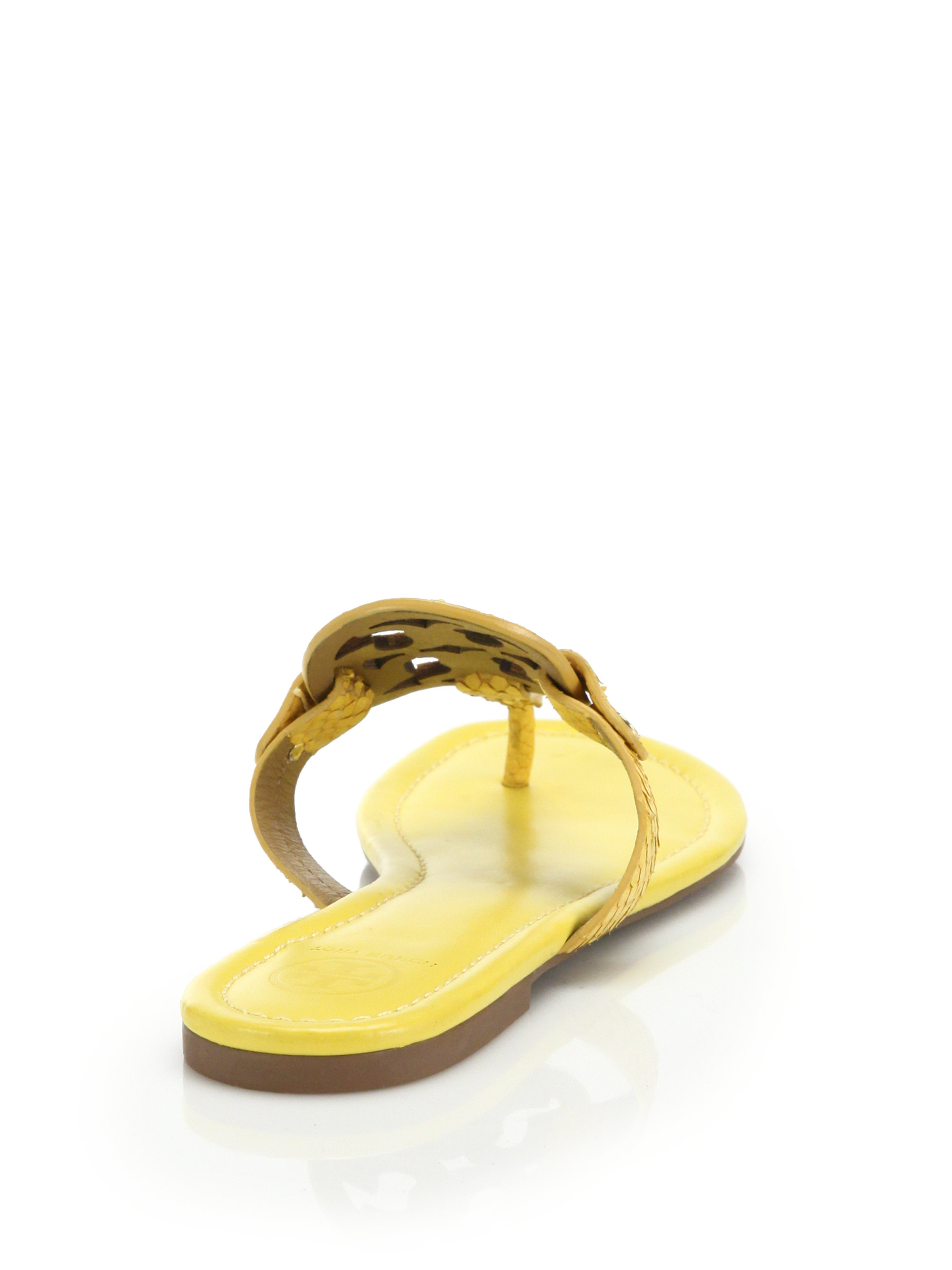 tory burch miller snake embossed
