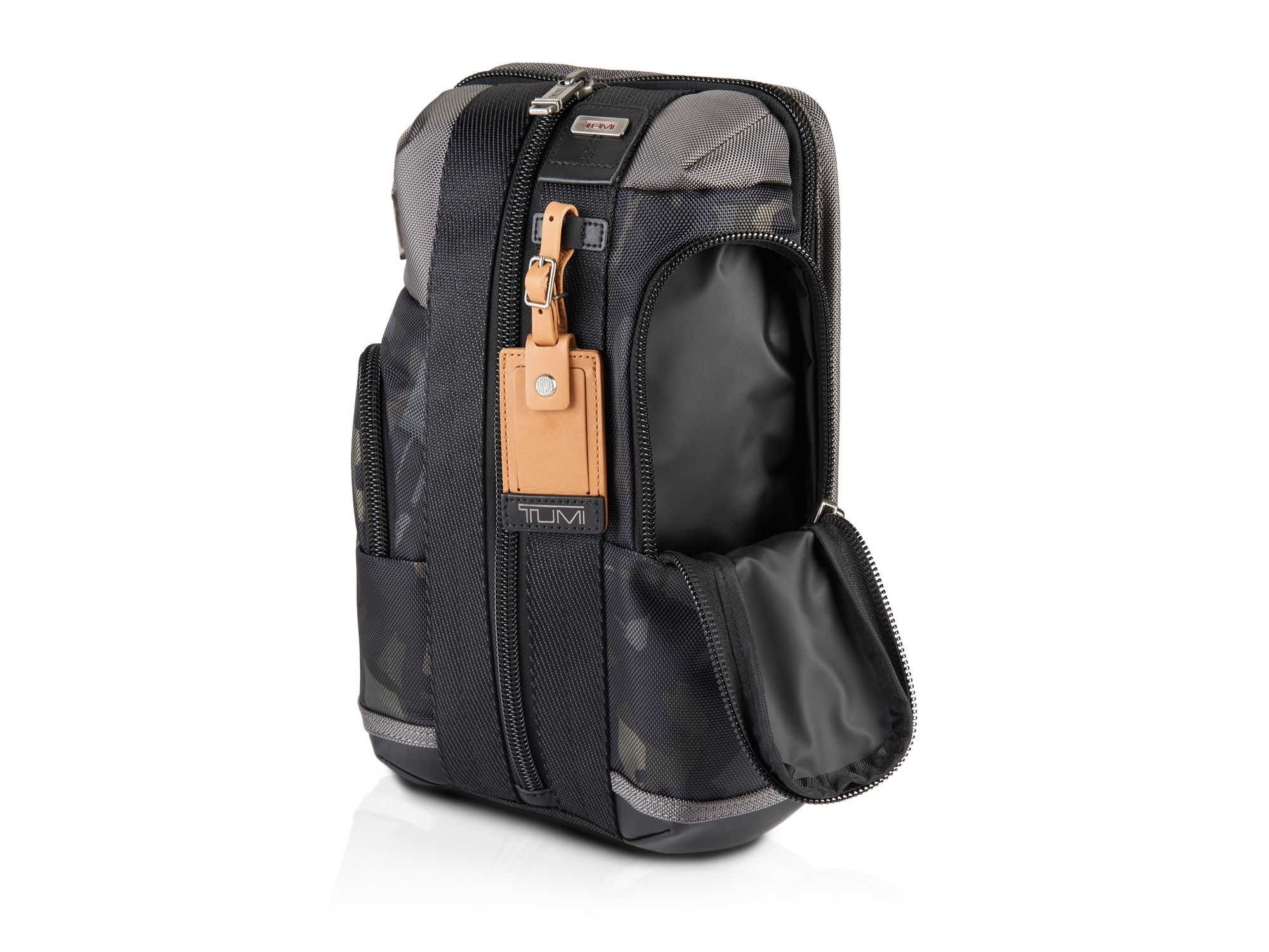 Paul smith synthetic naked lady camo rolltop backpack in black