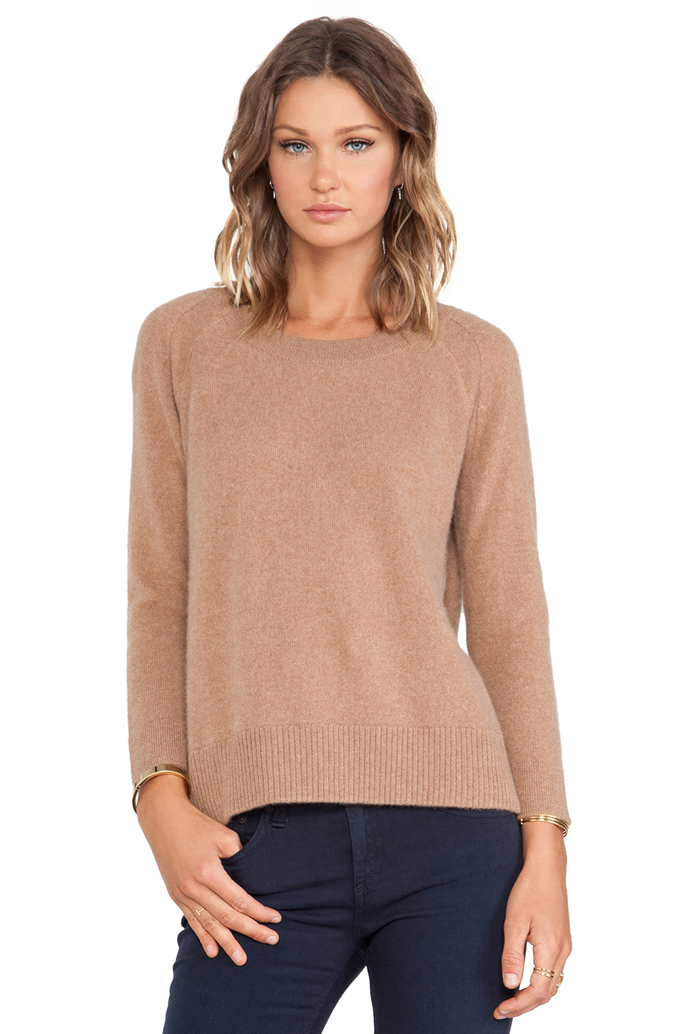 white and warren cashmere sweater
