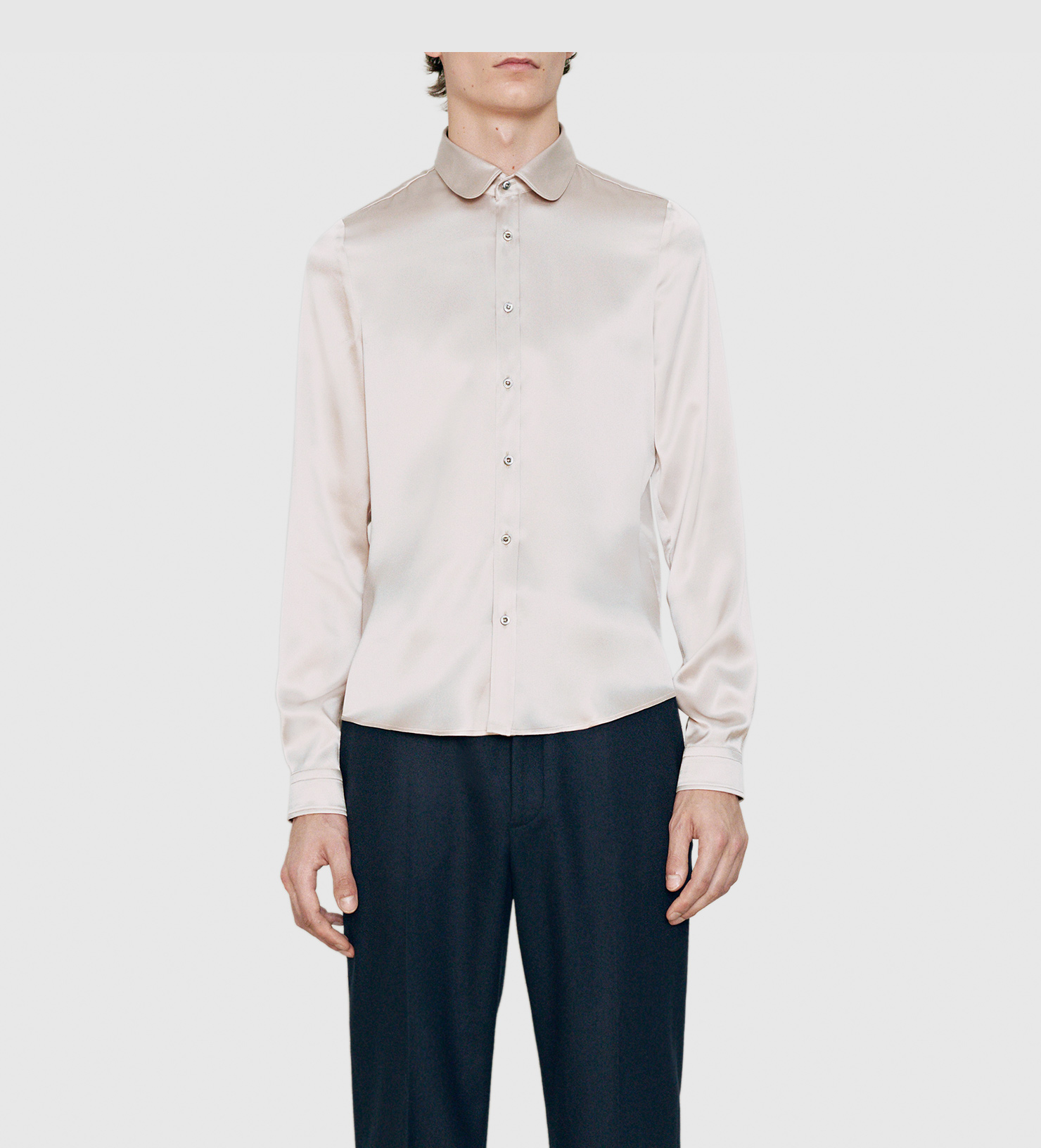 gucci satin shirt