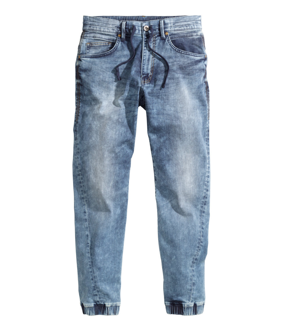 slim low joggers