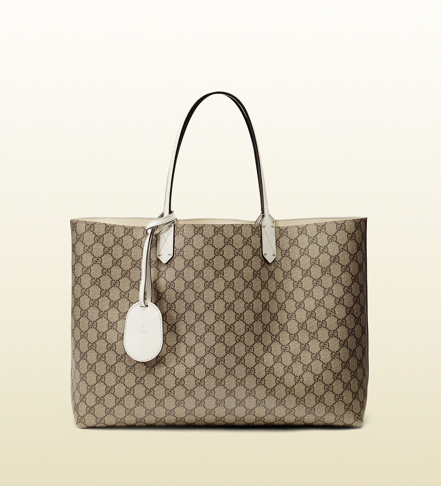 gucci reversible gg leather tote