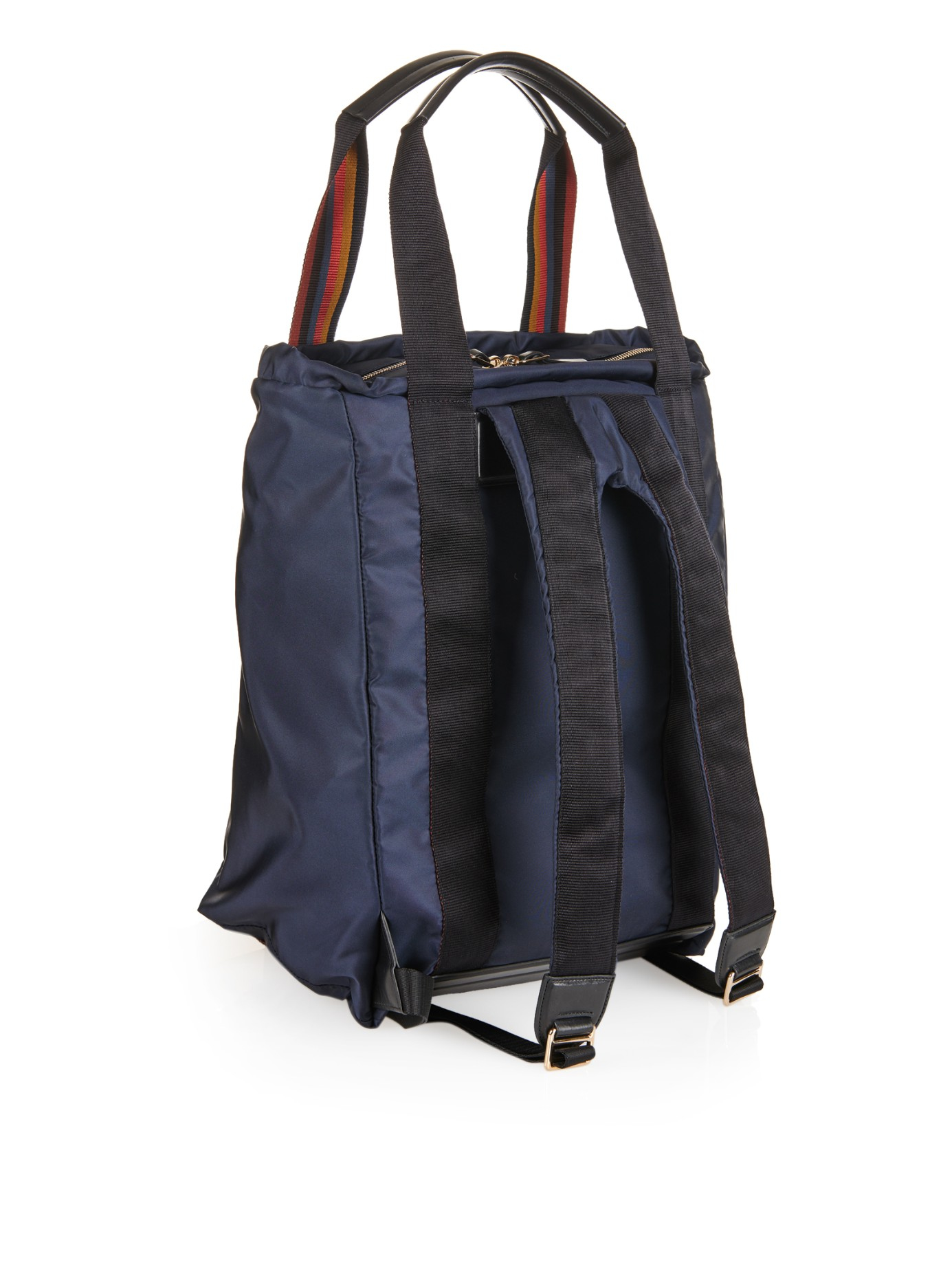 Paul Smith Nylon Two-Way Tote And Backpack in Navy (Blue) for Men ...