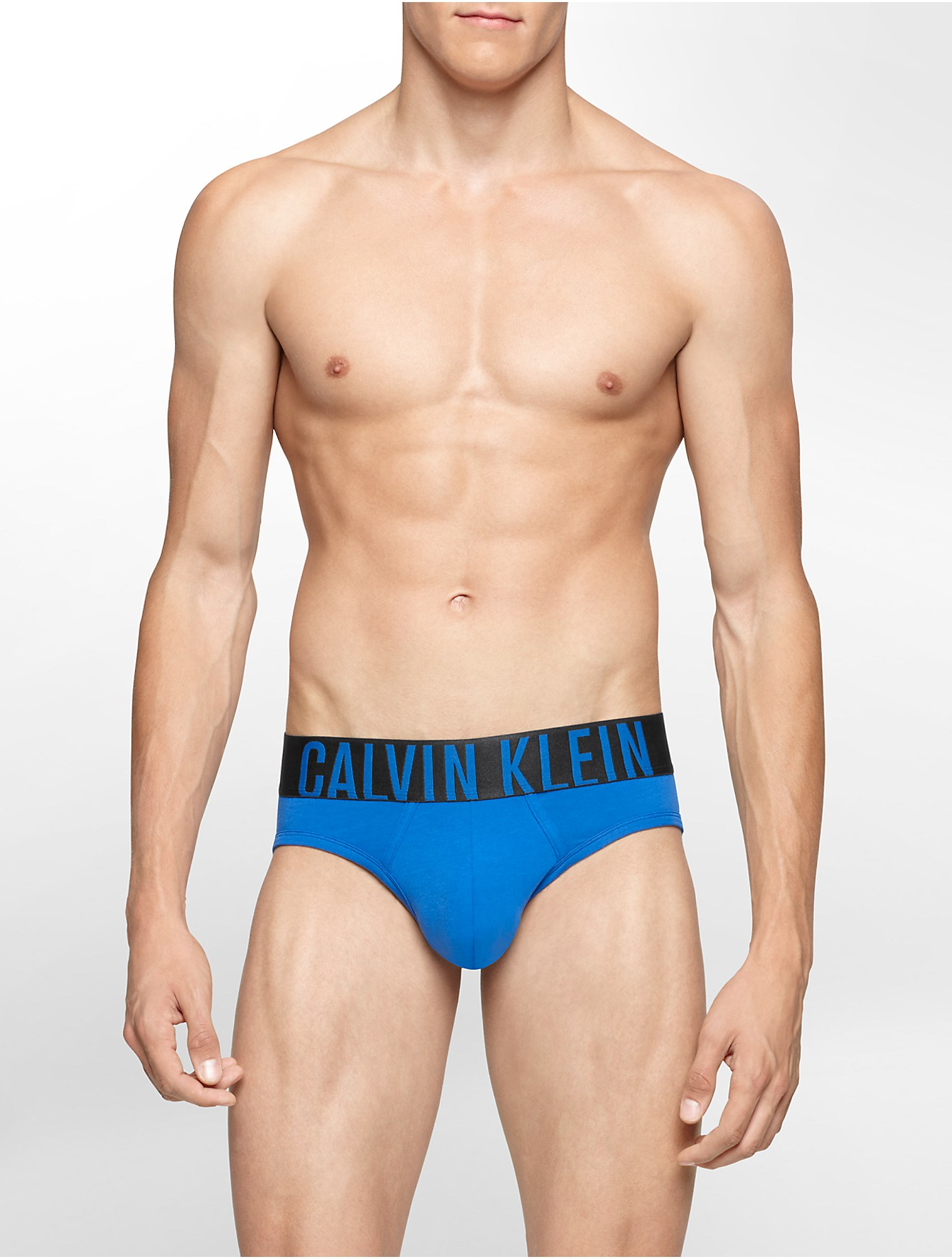 Calvin Klein Underwear Intense Power Cotton Boxer Brief in Blue for Men -  Lyst