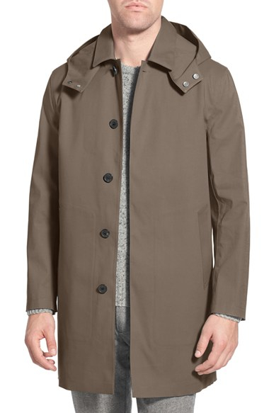 Mackintosh Waterproof Trench Raincoat With Removable Hood And Lining in ...