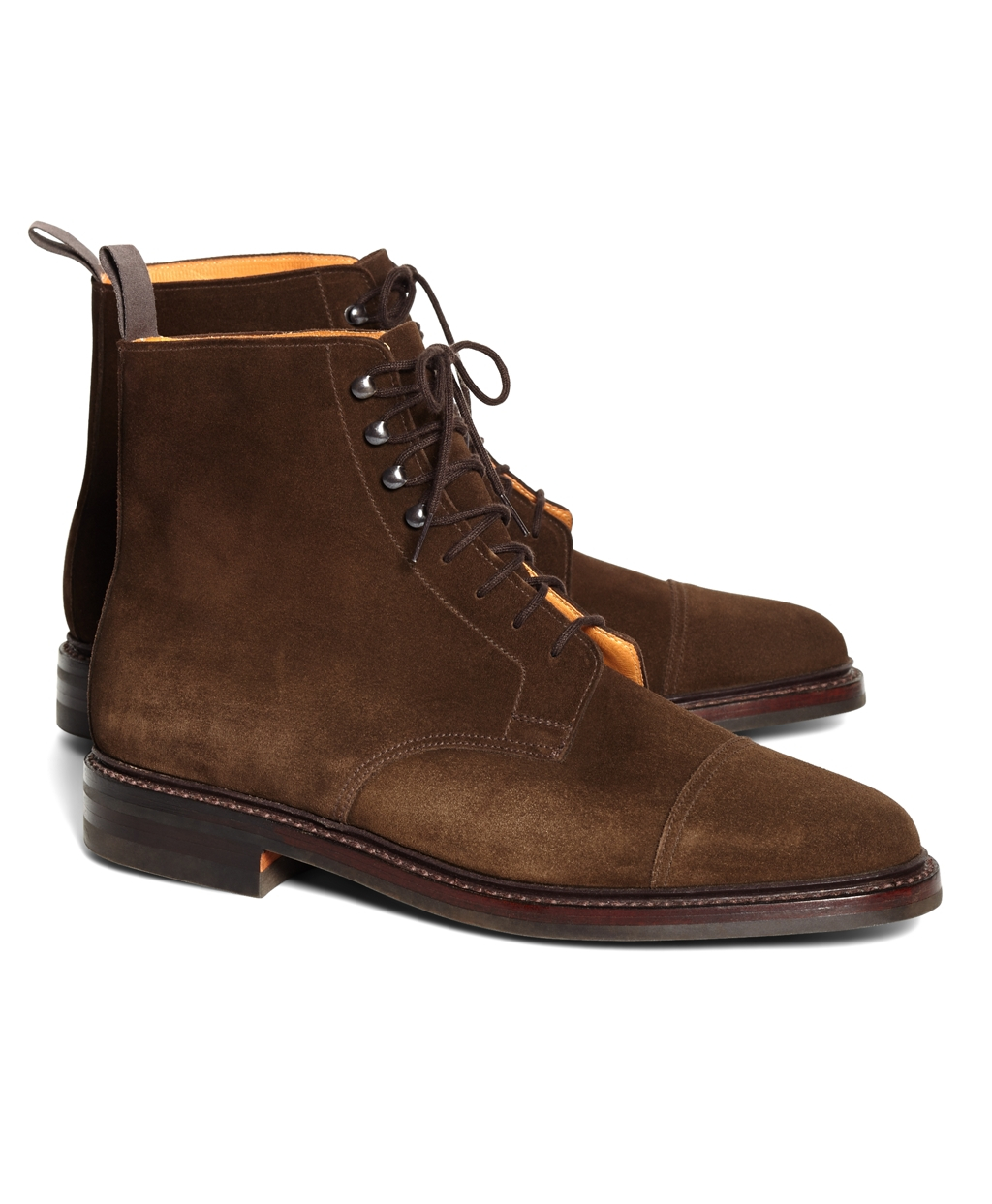 Brooks brothers Peal & Co.® Derby Boots in Brown for Men Lyst