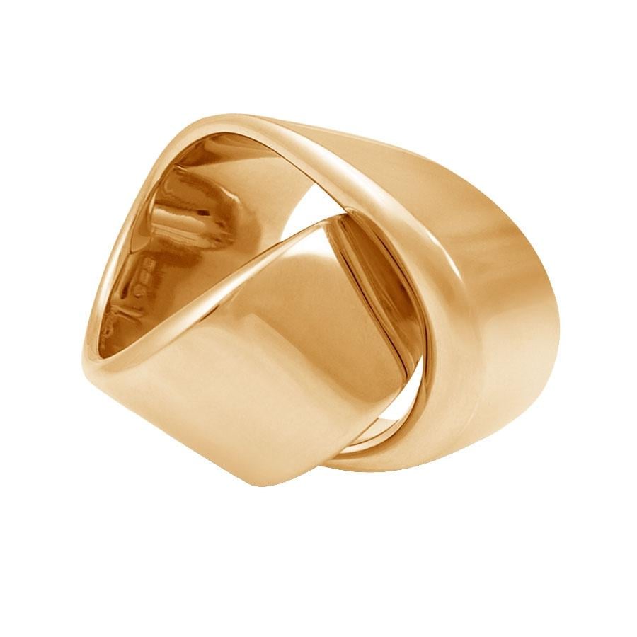 Vhernier Editorialist Exclusive: Abbraccio Ring in Rose Gold (Pink) - Lyst