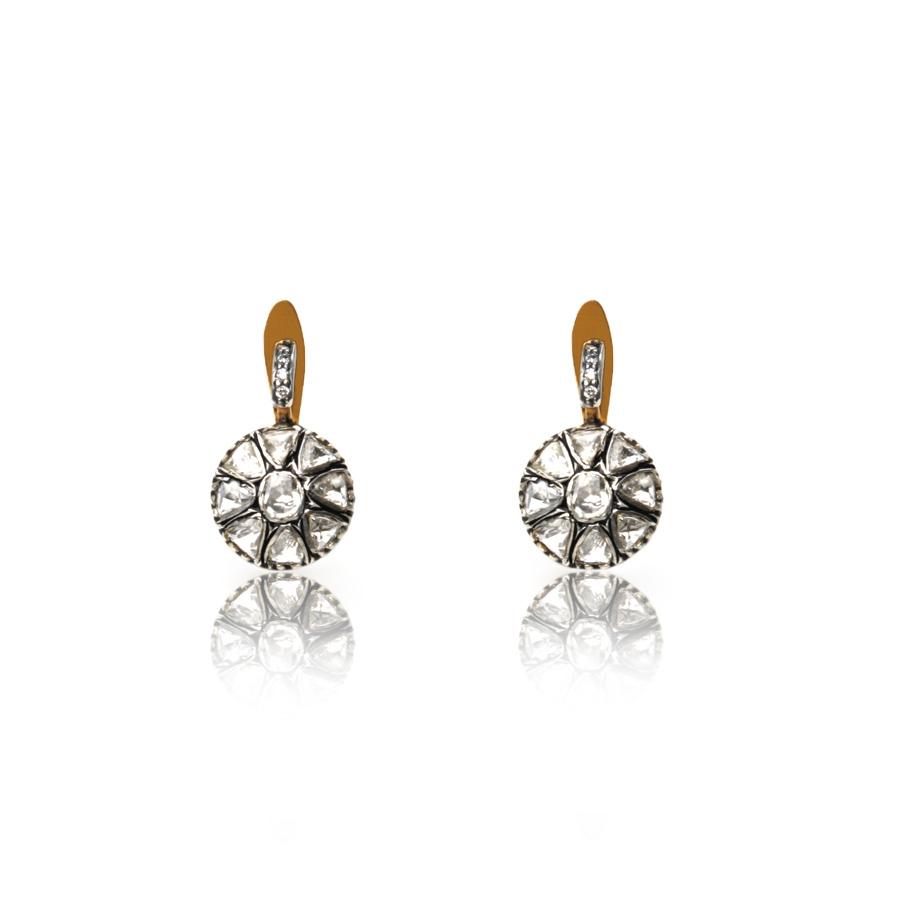 Lyst Sanjay Kasliwal Small Diamond Drop Earrings Gallery